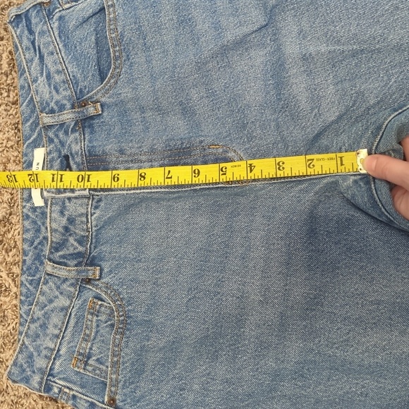 PacSun light blue straight leg high rise mom jeans - Picture 6 of 11